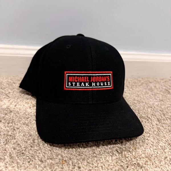 Flexfit Michael Jordan's Steak House Hat Black