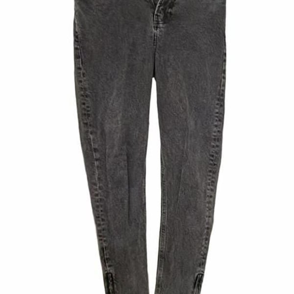 Reformation Jeans Skinny Ankle Zip Size 25 Black Wash
