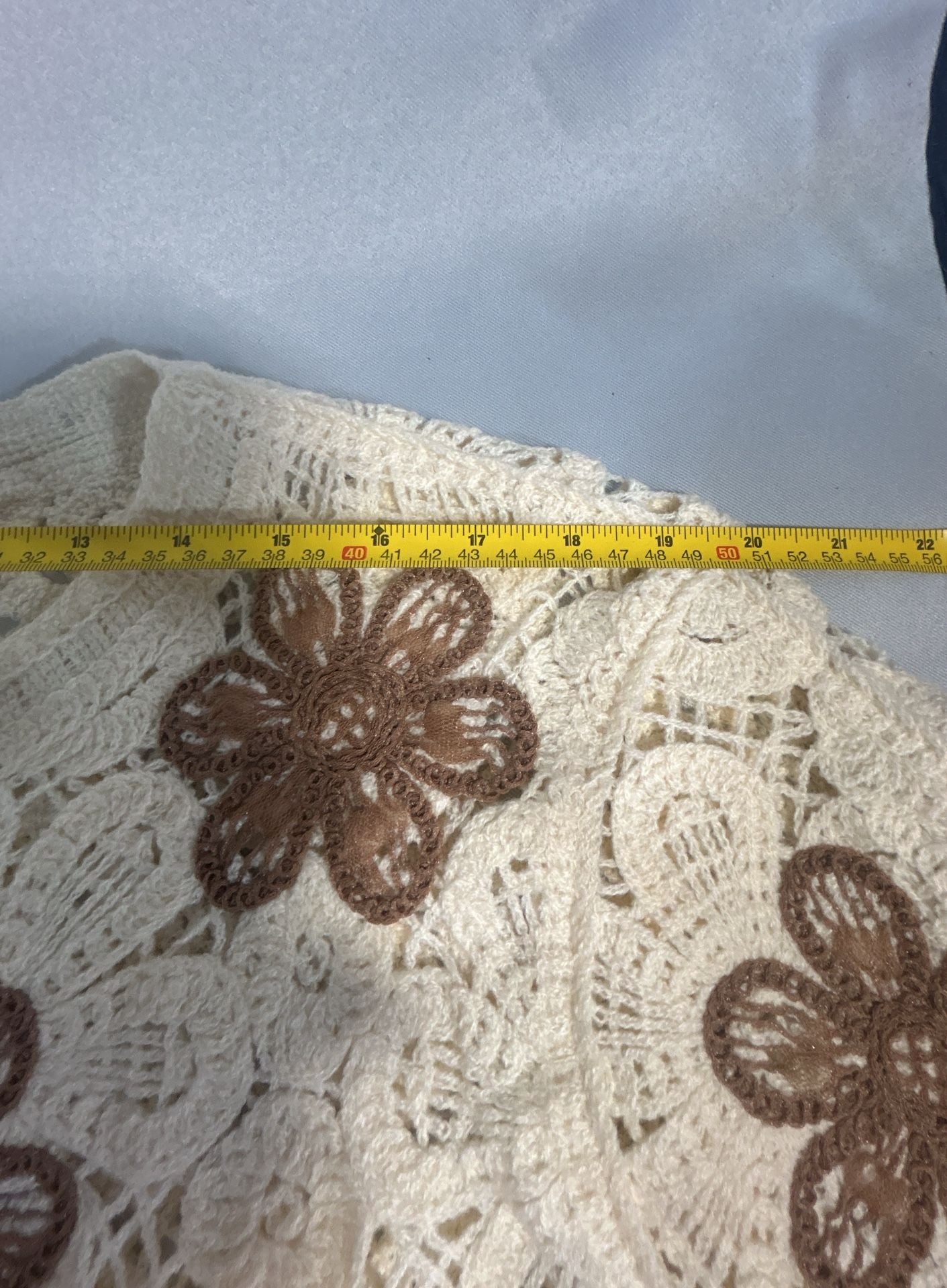 SAACHI Flower Open Stitch Cardigan (Women) 9