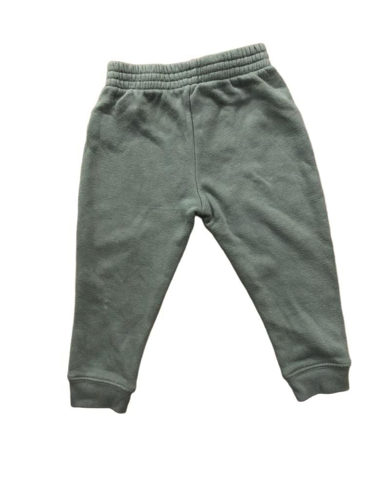 Champion Kids Hoodie and Sweatpants Set Green Script Logo 3