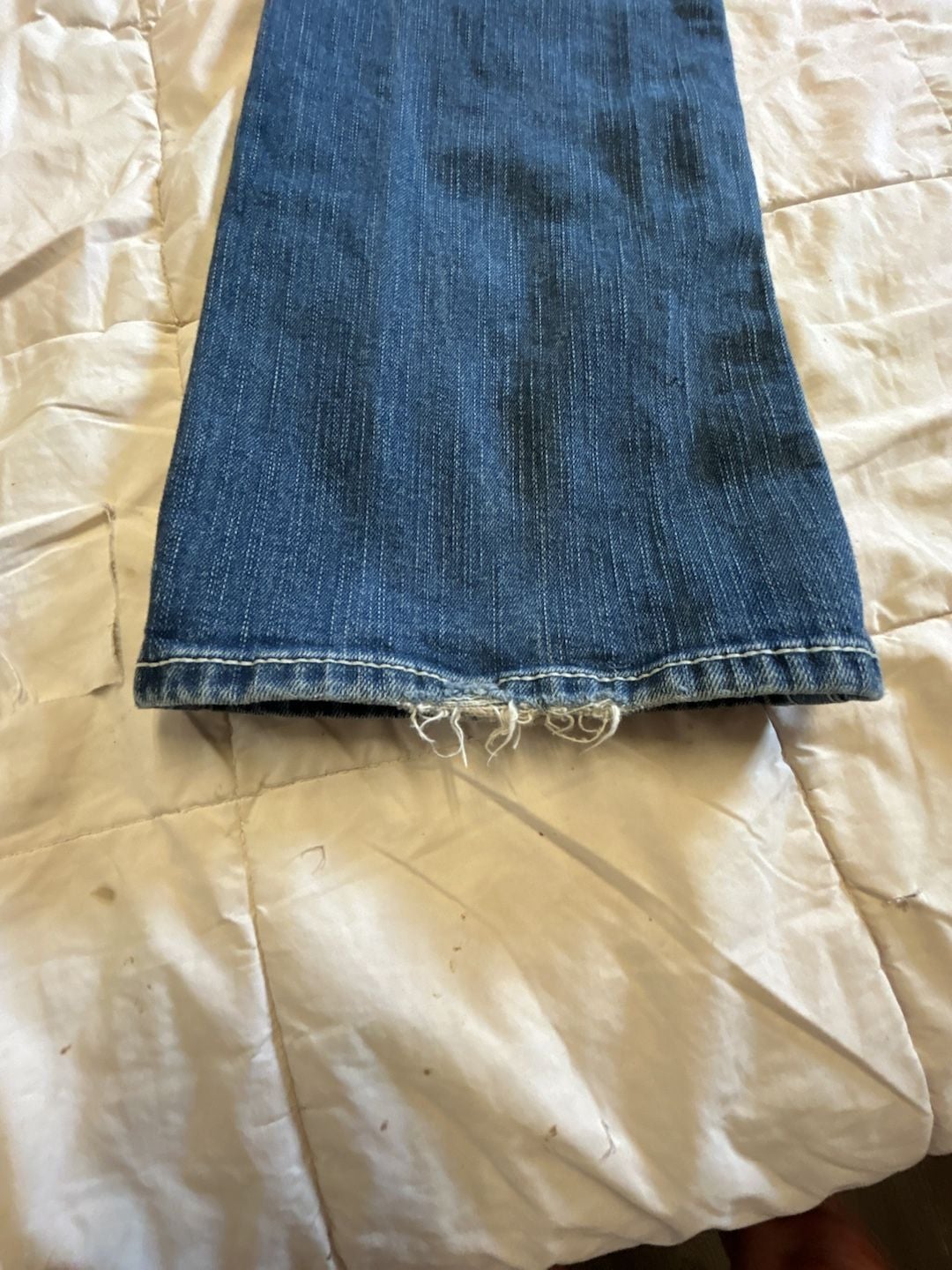 Ariat Mid Rise Bootcut Jeans Size 30R Blue Denim 8