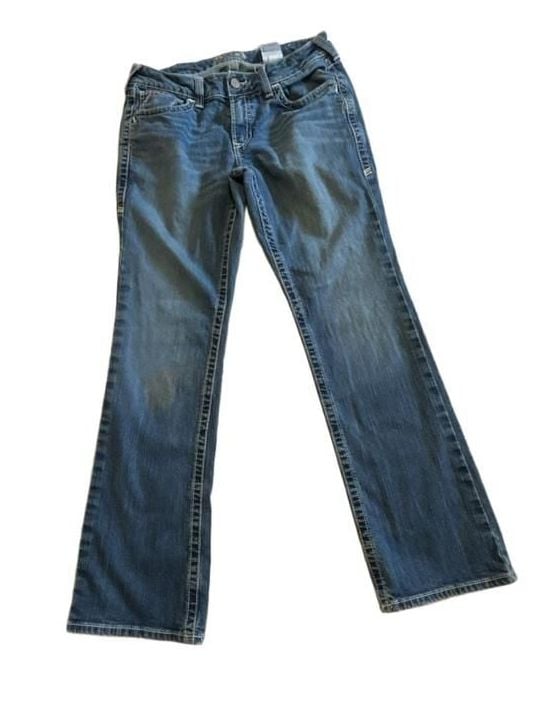 Ariat Mid Rise Bootcut Jeans Size 30R Blue Denim 2