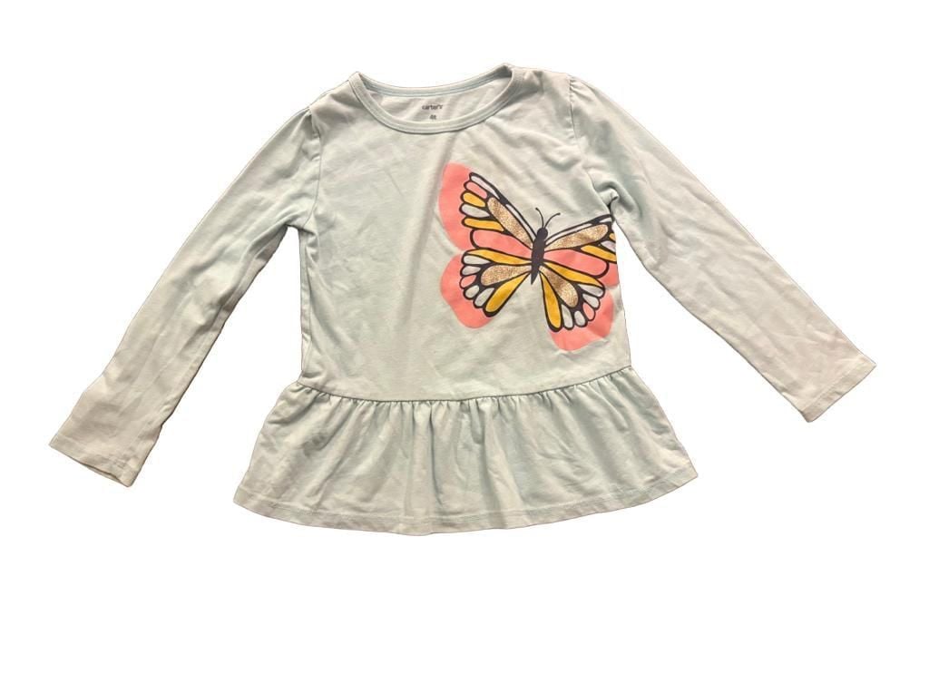 Carter's Long Sleeve Shirts Size 4T Lot of 3 3