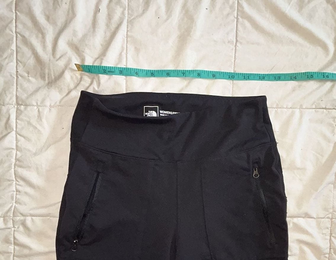 The North Face Hybrid Cargo Leggings Size S Black Hiking Pants 3