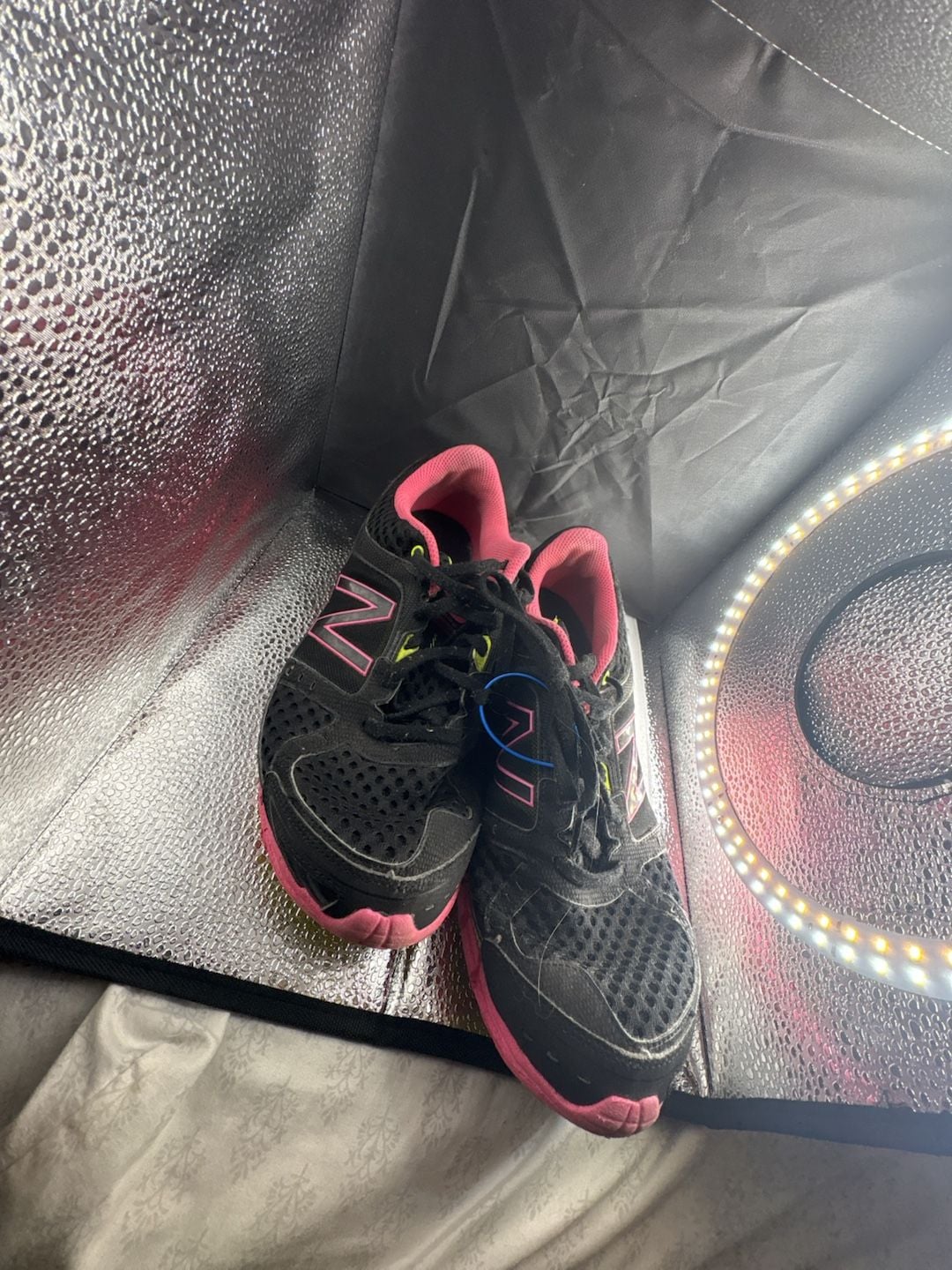 New Balance 750v1 Size 9 Black Pink Running Shoes 2
