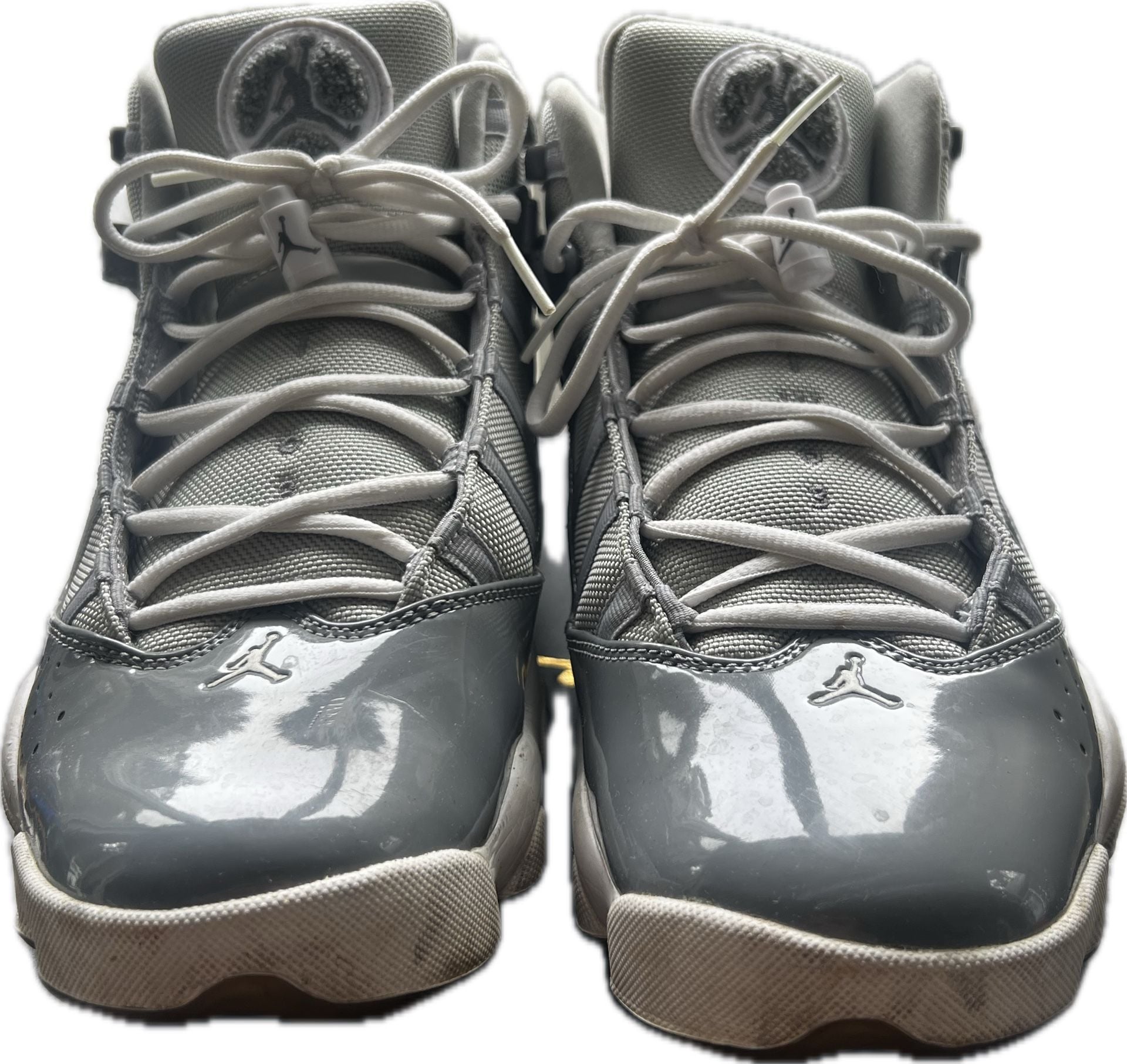 Jordan 6 Rings Cool Grey White Basketball Shoes 4