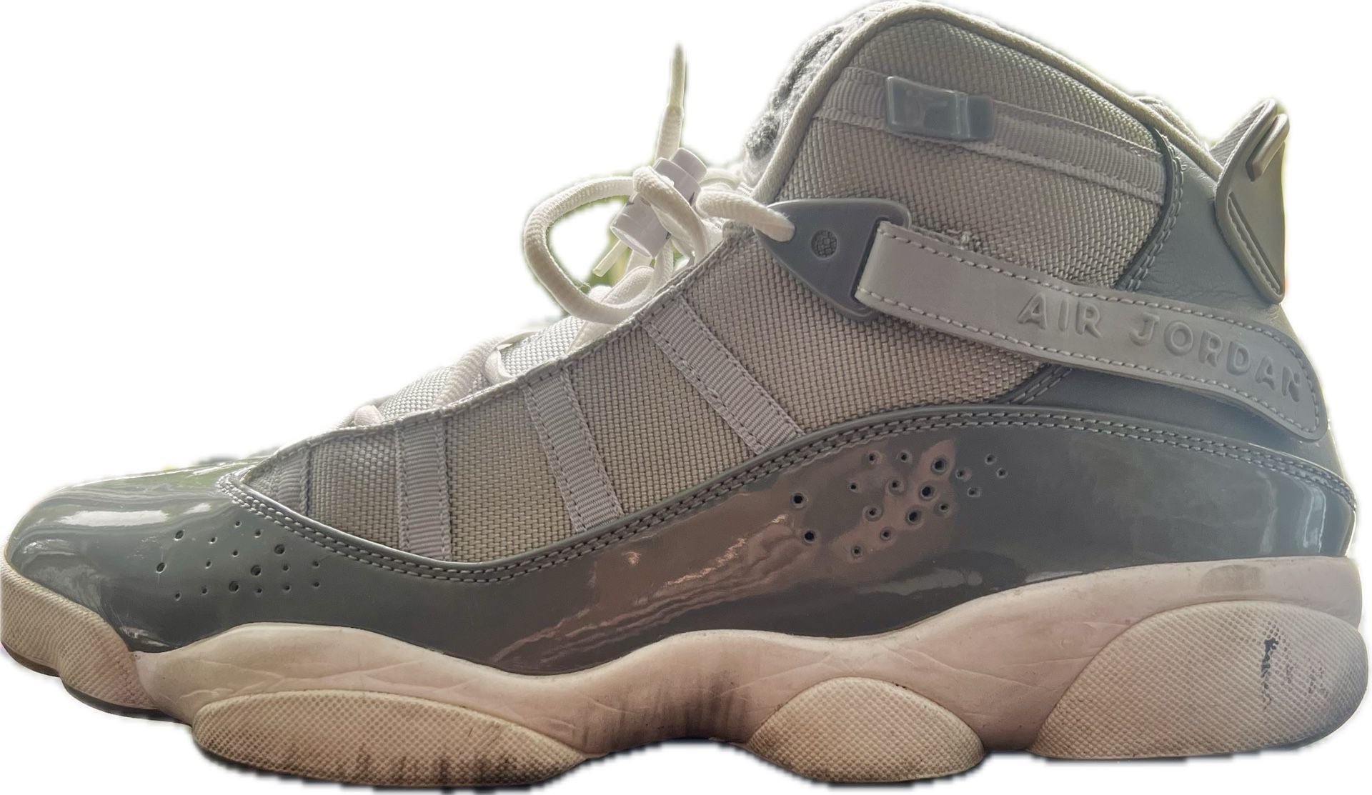 Jordan 6 Rings Cool Grey White Basketball Shoes 5