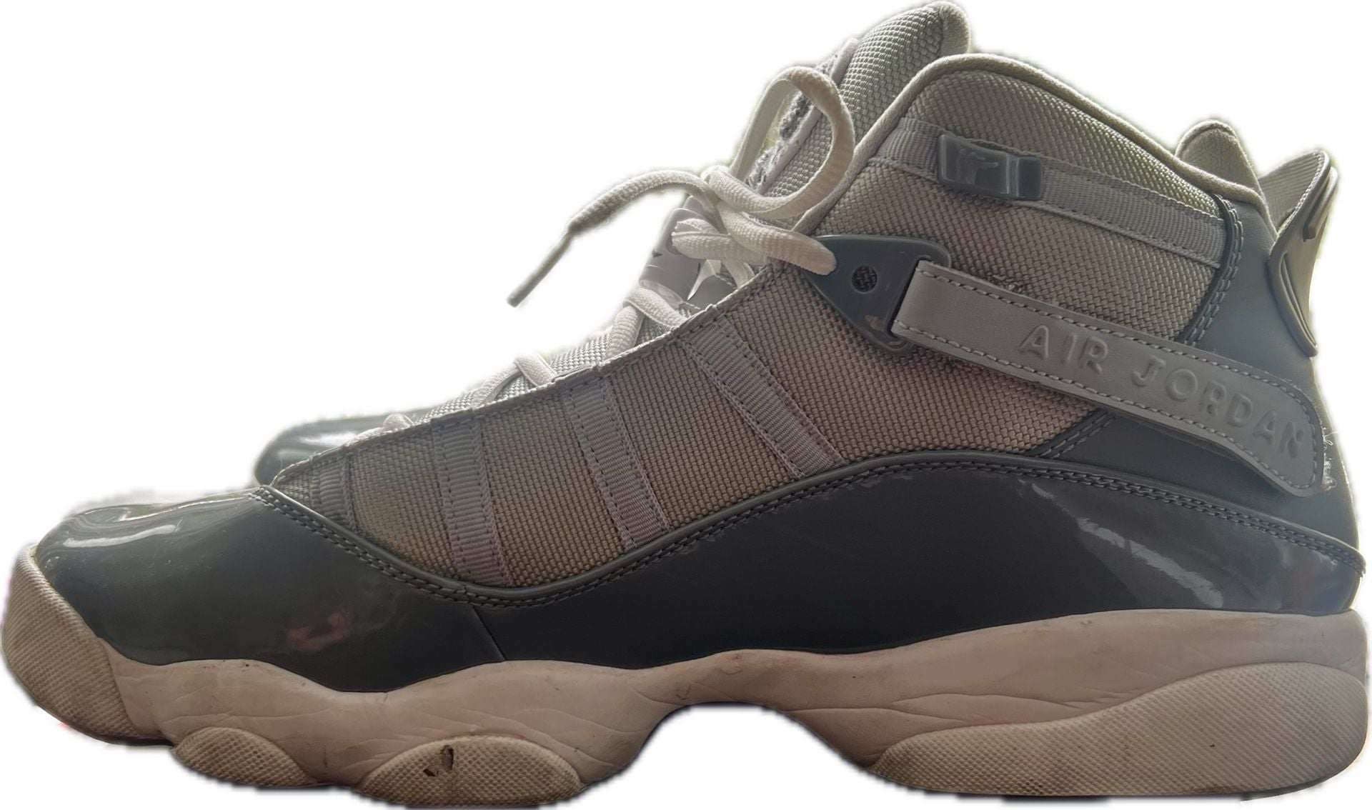 Jordan 6 Rings Cool Grey White Basketball Shoes 9