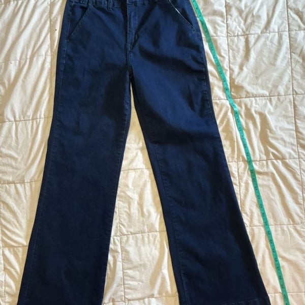 State of Independence Pants Size 10 Blue Wide Leg