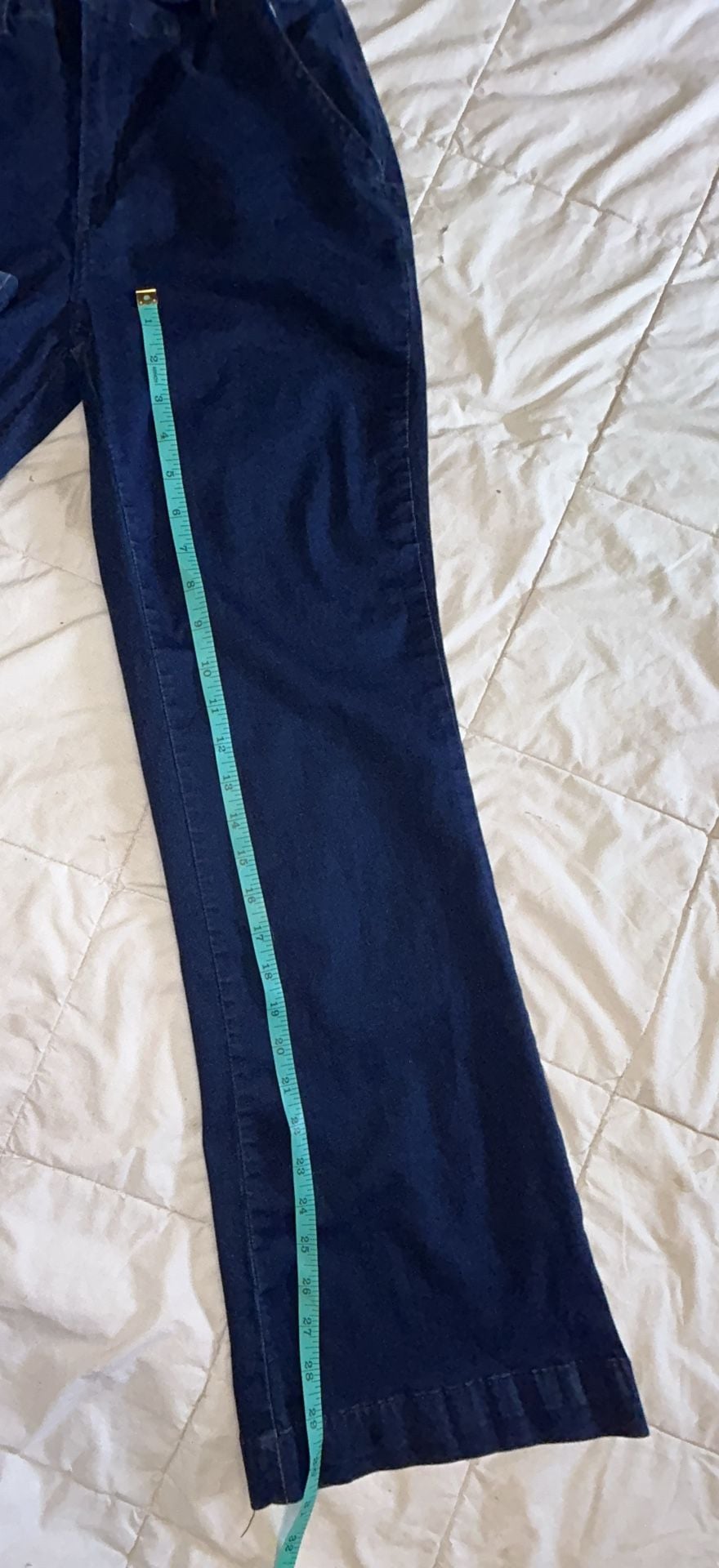 State of Independence Pants Size 10 Blue Wide Leg 5