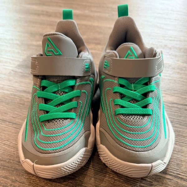 Nike Giannis Immortality 4 Size 11C Grey Green Basketball Shoes