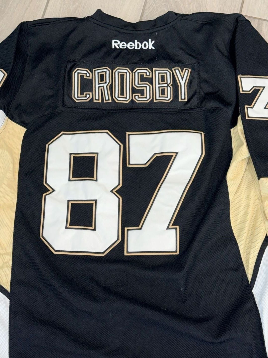 Reebok Pittsburgh Penguins Sidney Crosby 87 Hockey Jersey Size 52 Item 0489 7