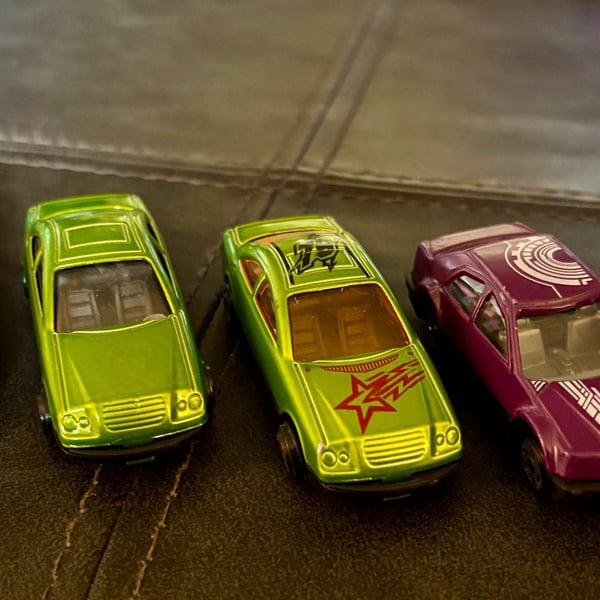 Greenbrier International Die-Cast Toy Cars Lot of 4