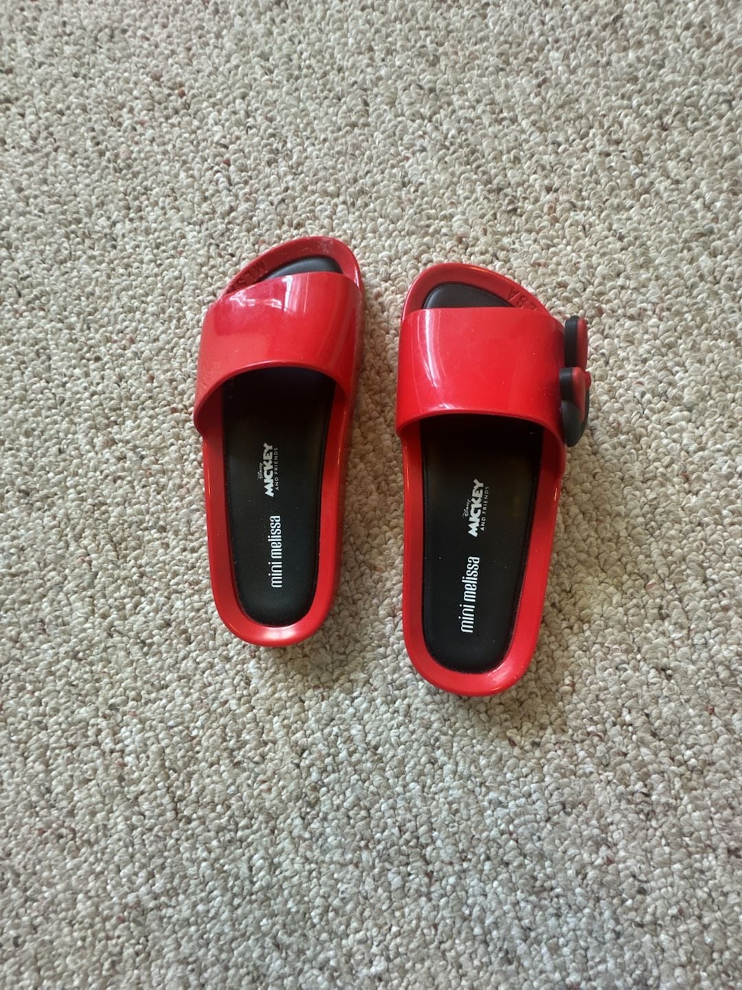 Melissa Minnie Mouse Red Slides Size 2 2