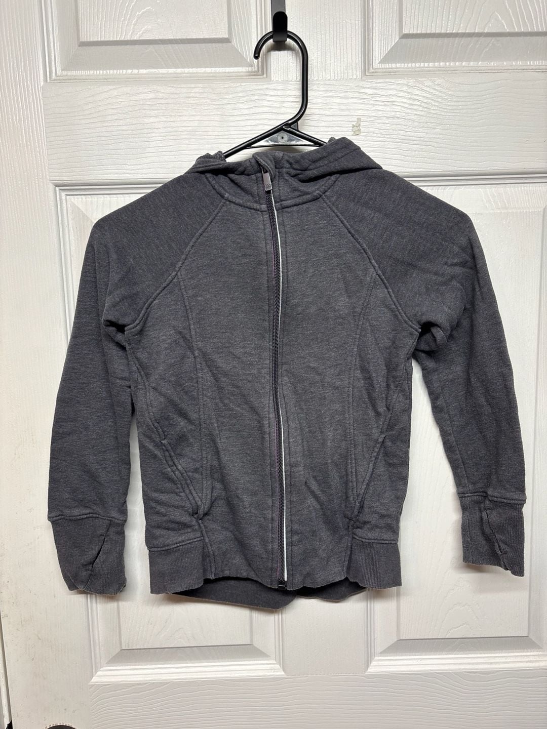 All in Motion Zip-Up Hoodie Size S (6/6X) Gray 2