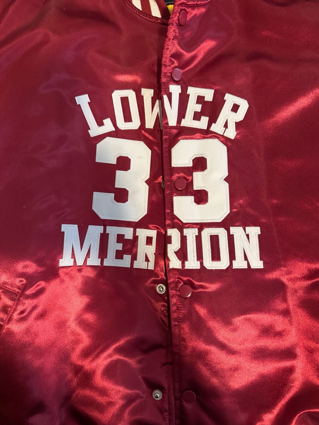 Headgear Classics Kobe Bryant Lower Merion Varsity Jacket Size 2XL 3