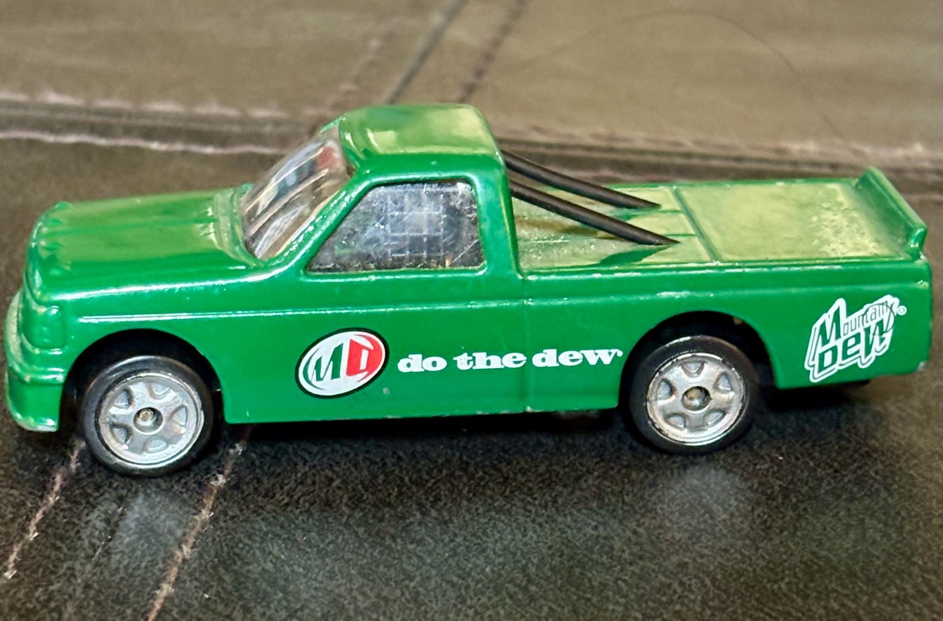 Mountain Dew Diecast Pickup Truck Green 1