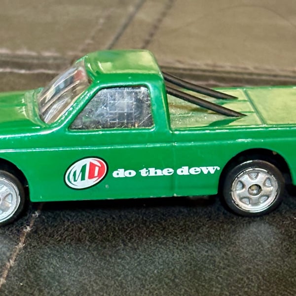 Mountain Dew Diecast Pickup Truck Green