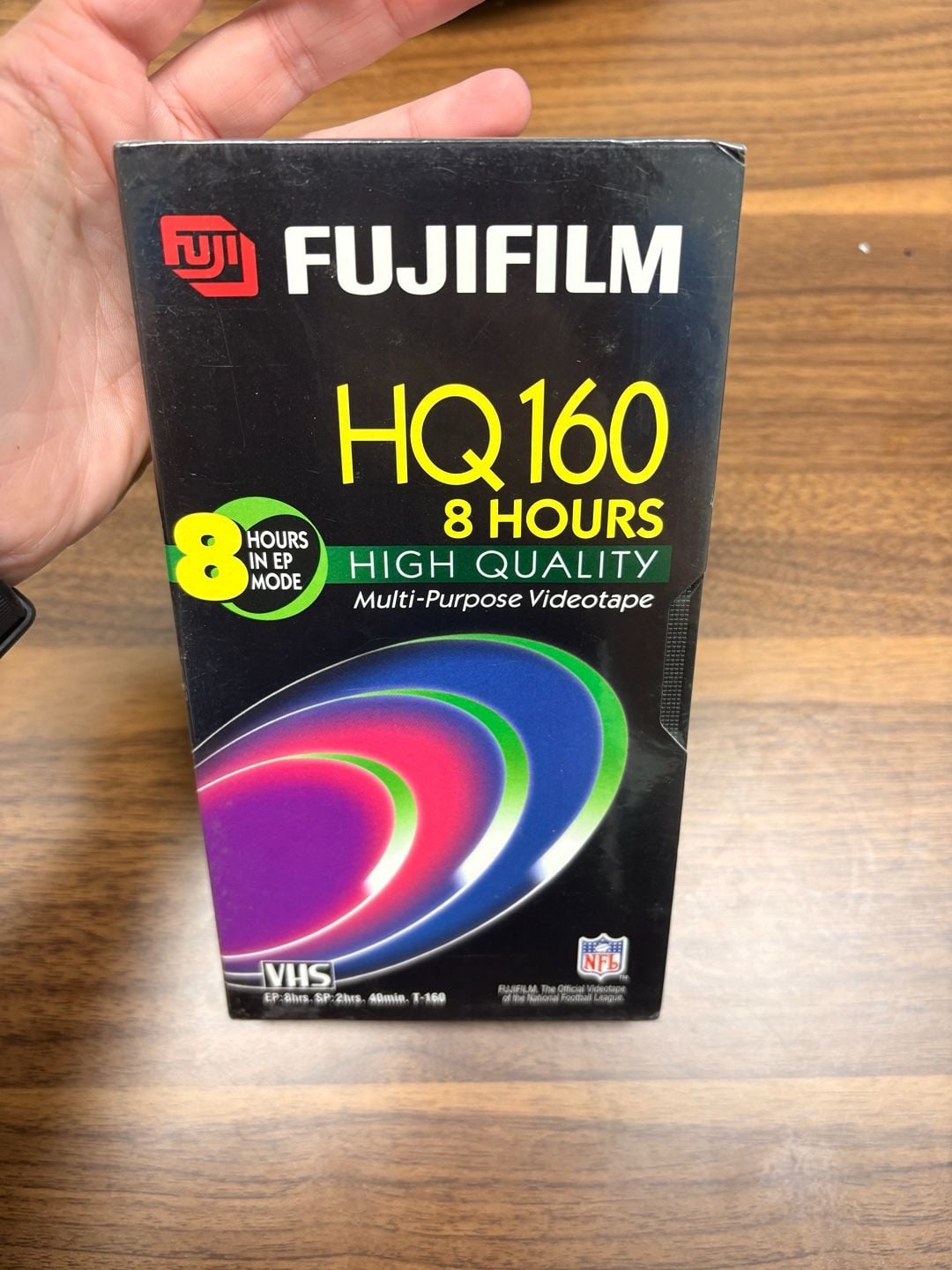 Fujifilm HQ160 T-160 8 Hours High Quality Blank VHS Videotape 1