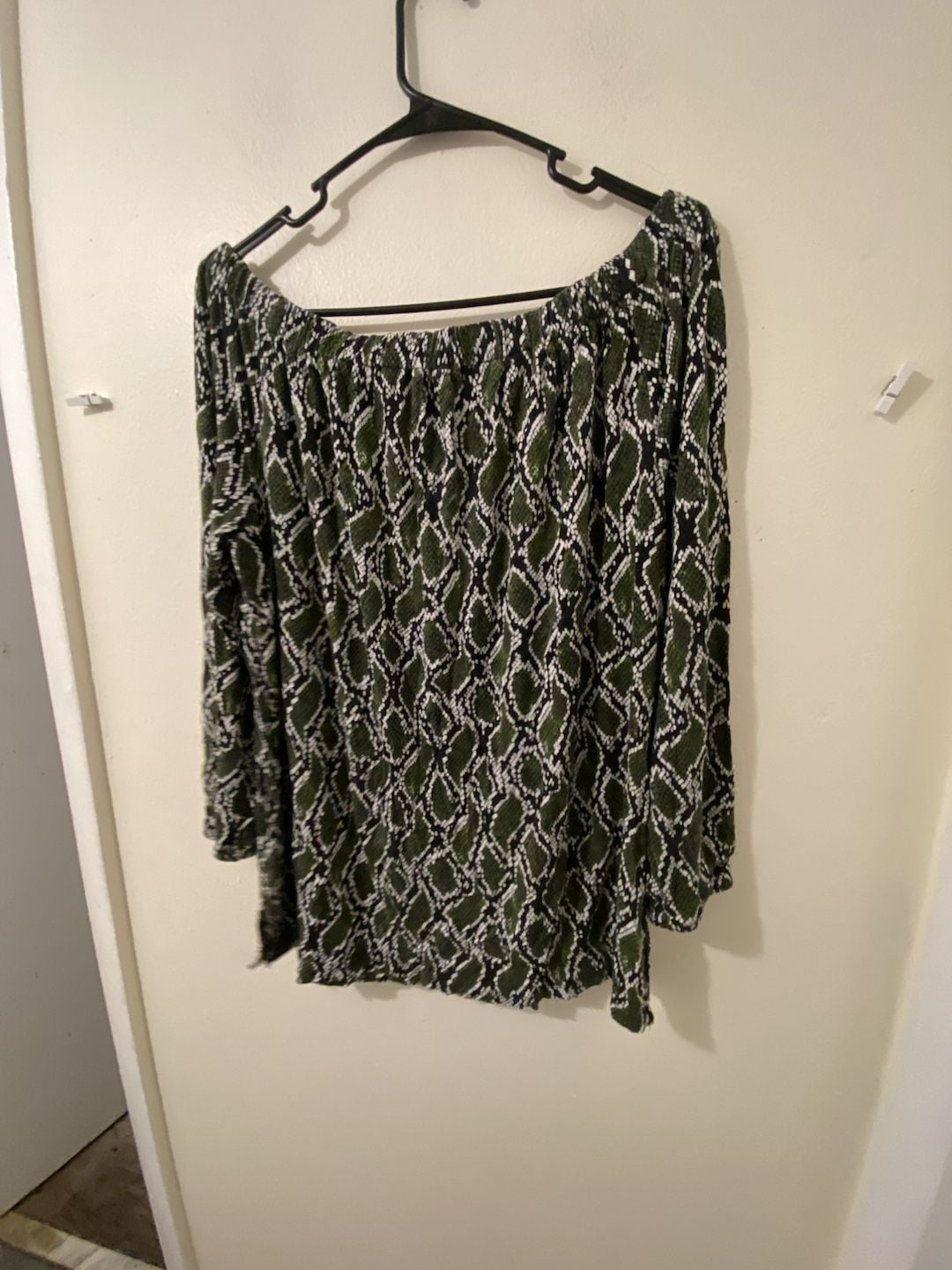 Michael Michael Kors Off The Shoulder Top Size L 5