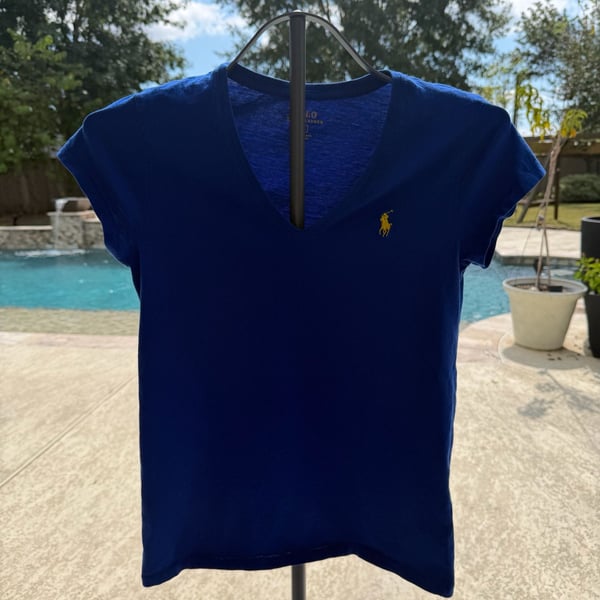 Polo Ralph Lauren Women's V-Neck Short-Sleeve #0765-7V926
