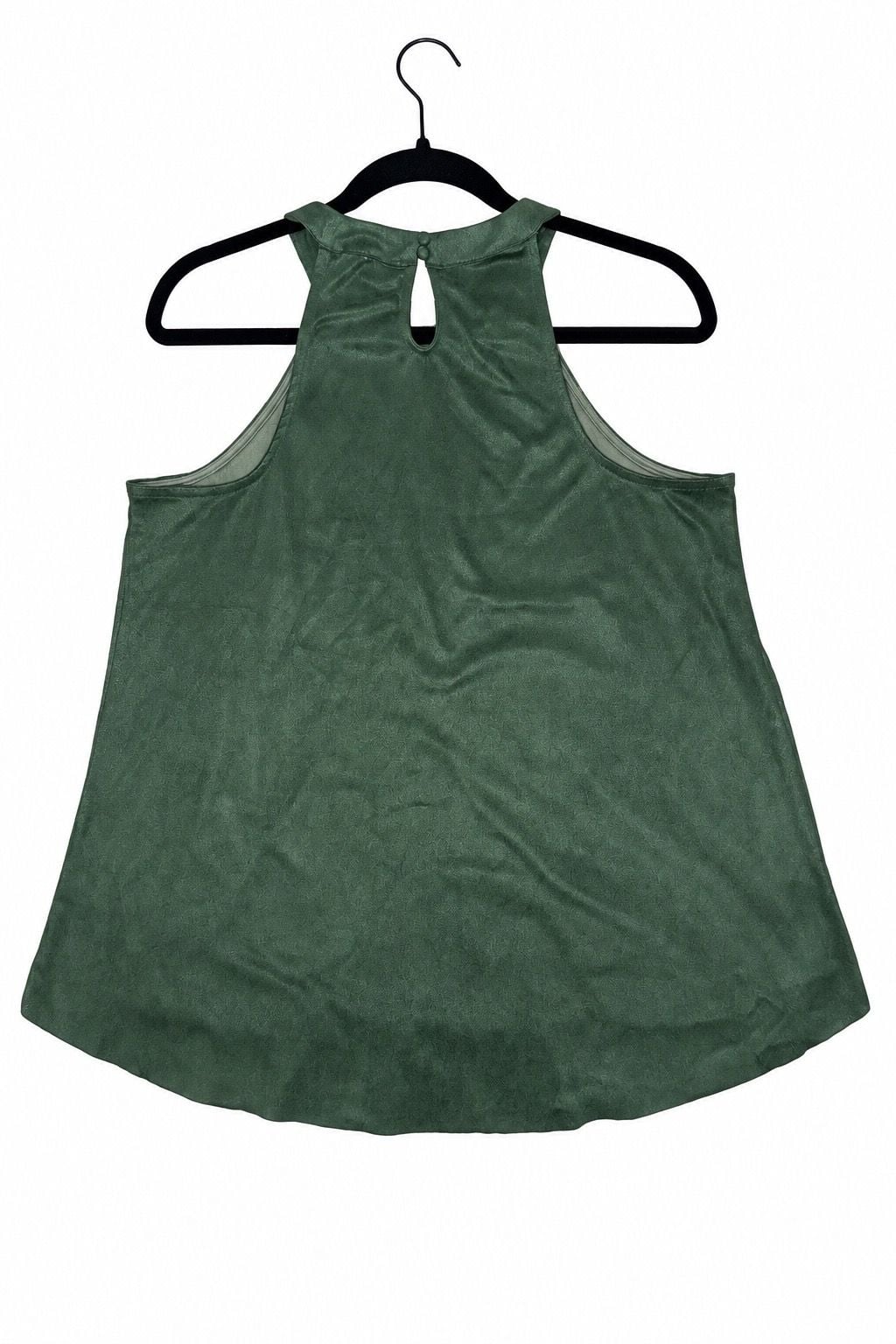 Altar'd State Suede Halter Top Green 5
