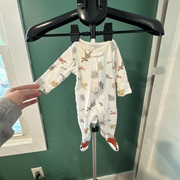Just One You Made by Carters Woodland Animals Footie Size 3M