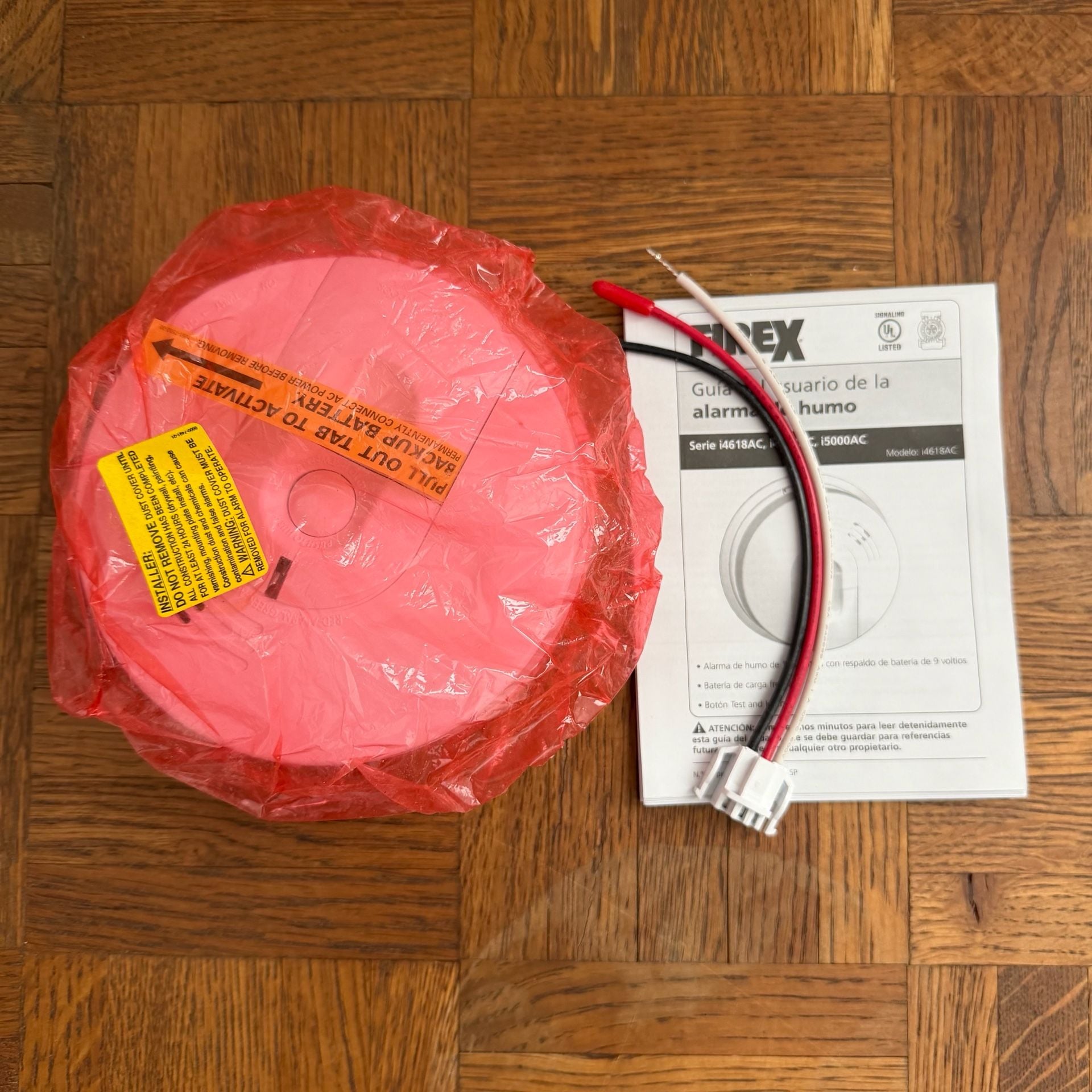 Firex I4618Ac Smoke Alarm Hardwired Ionization Detector 1