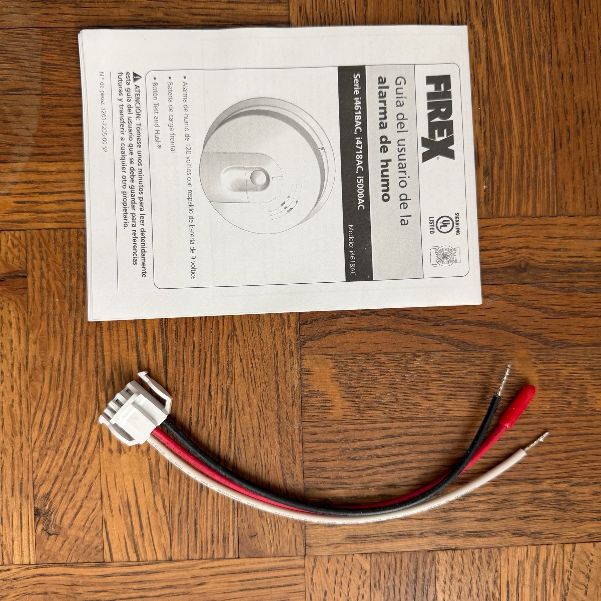 Firex I4618Ac Smoke Alarm Hardwired Ionization Detector 4
