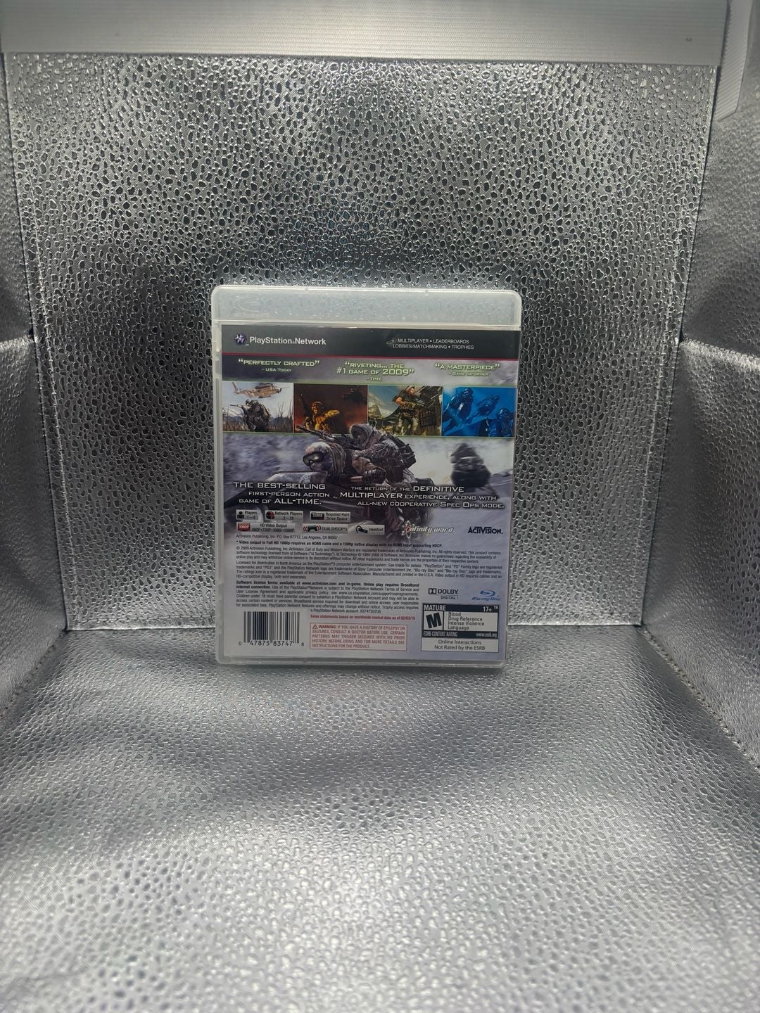 Activision Call of Duty: Modern Warfare 2 PlayStation 3 PS3 Game CIB 2