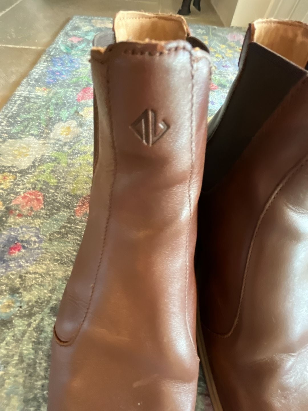 Amberjack The Chelsea Boot Chestnut Brown Leather 12