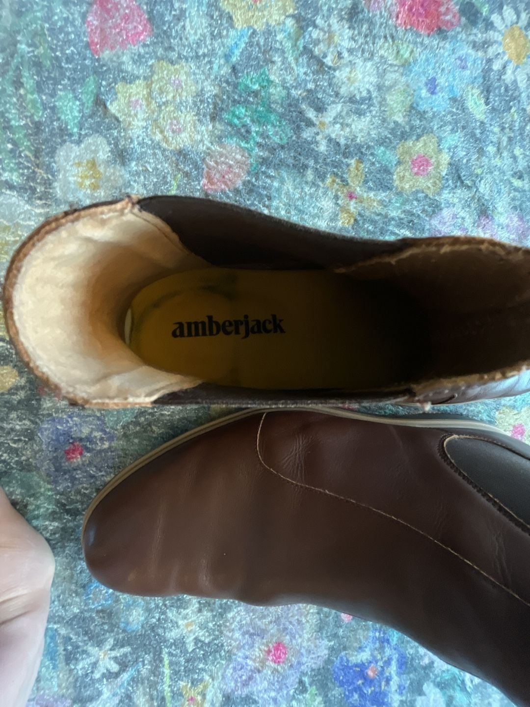 Amberjack The Chelsea Boot Chestnut Brown Leather 10