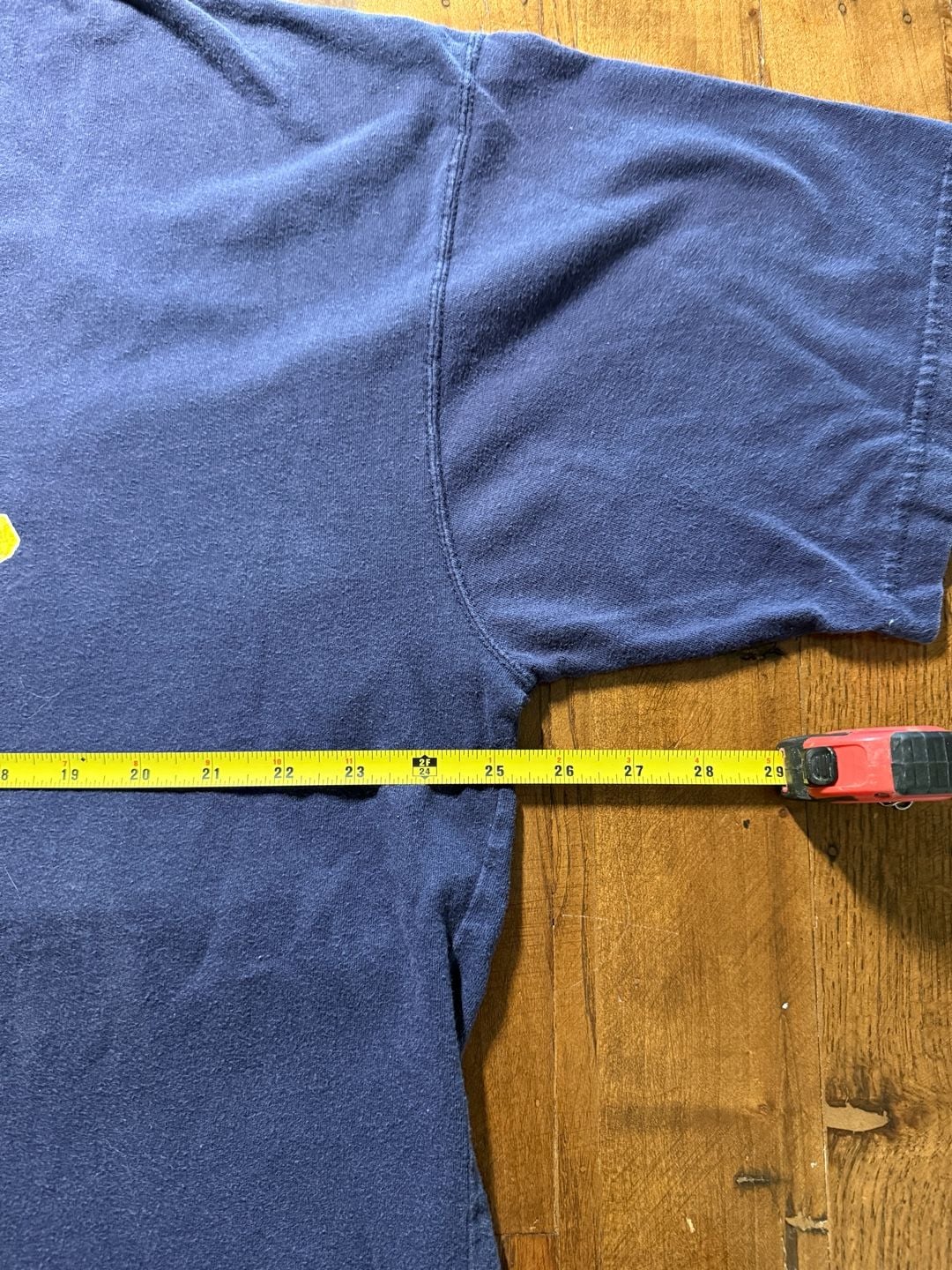 Team Starter Michigan Wolverines T-Shirt Size XL Blue Football 6