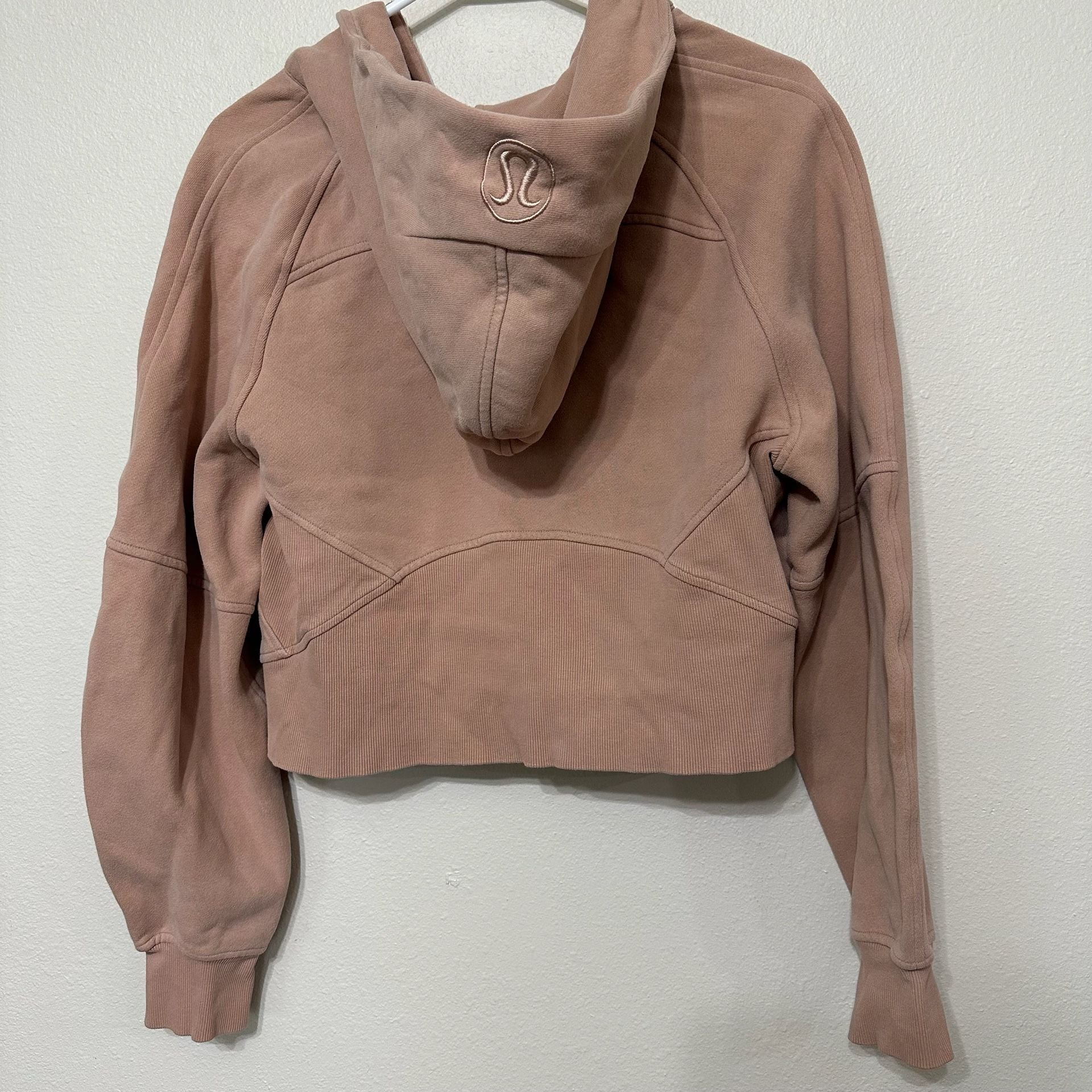 Lululemon Scuba Oversized Half-Zip Hoodie Pink Clay XS/S 4
