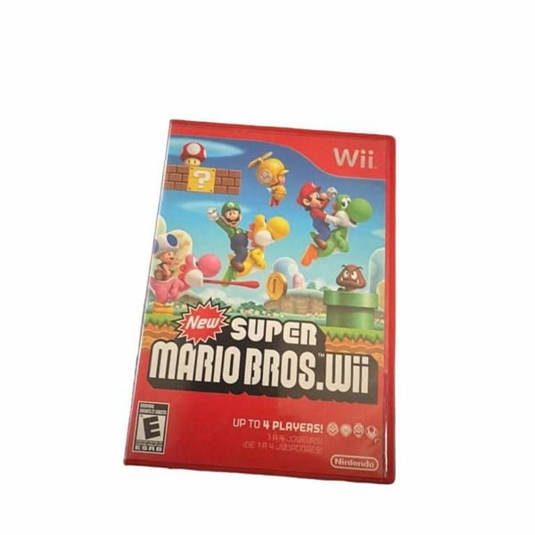 Nintendo New Super Mario Bros. Wii Video Game Complete