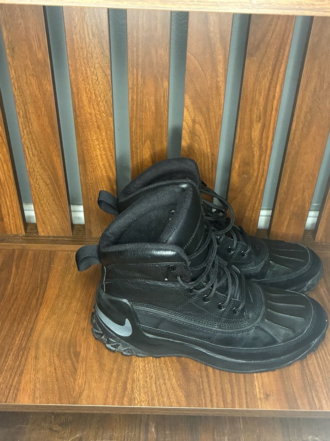 Nike Kynwood Boots Black Leather 2