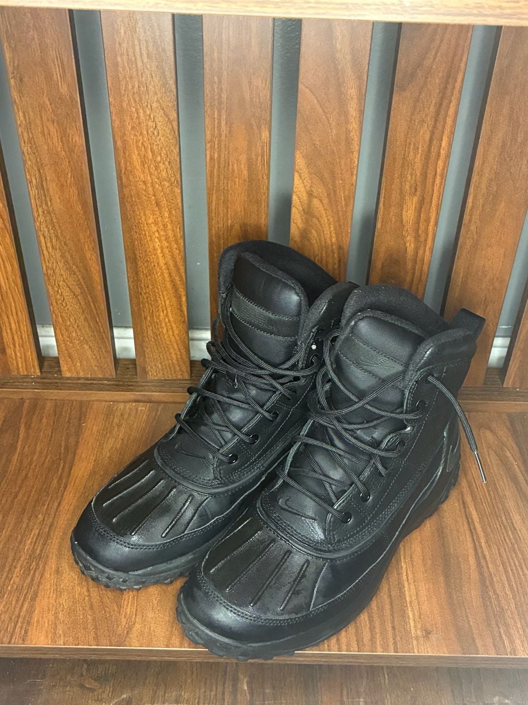 Nike Kynwood Boots Black Leather 3