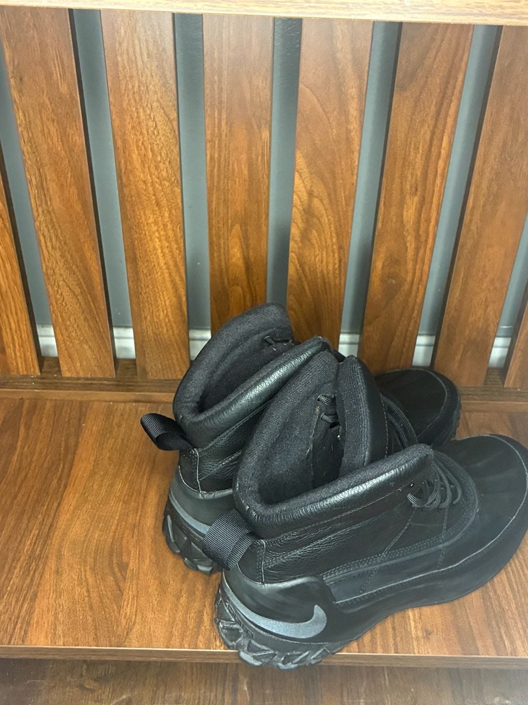 Nike Kynwood Boots Black Leather 4