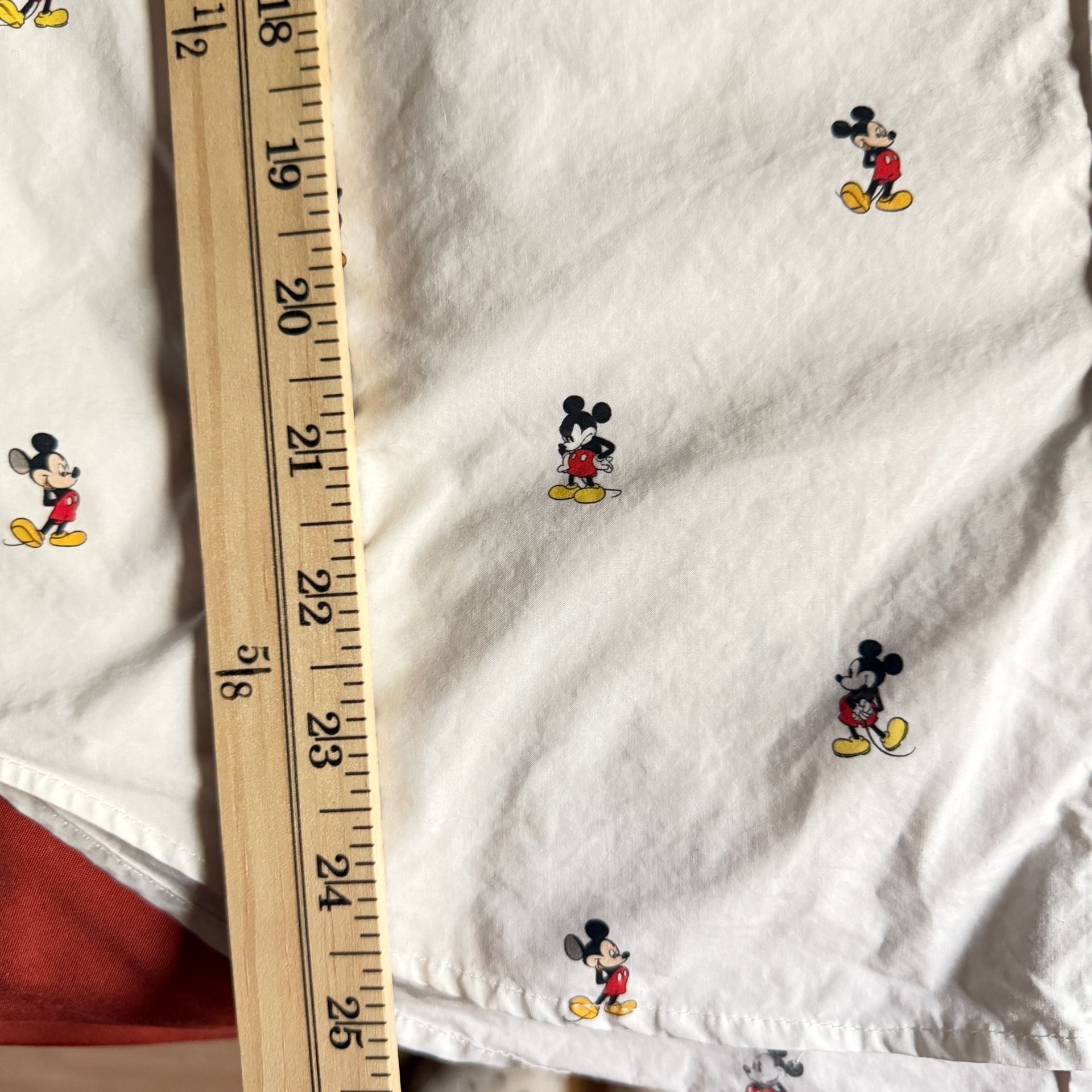 rag & bone Mickey Mouse Button Down Shirt Size S White 9