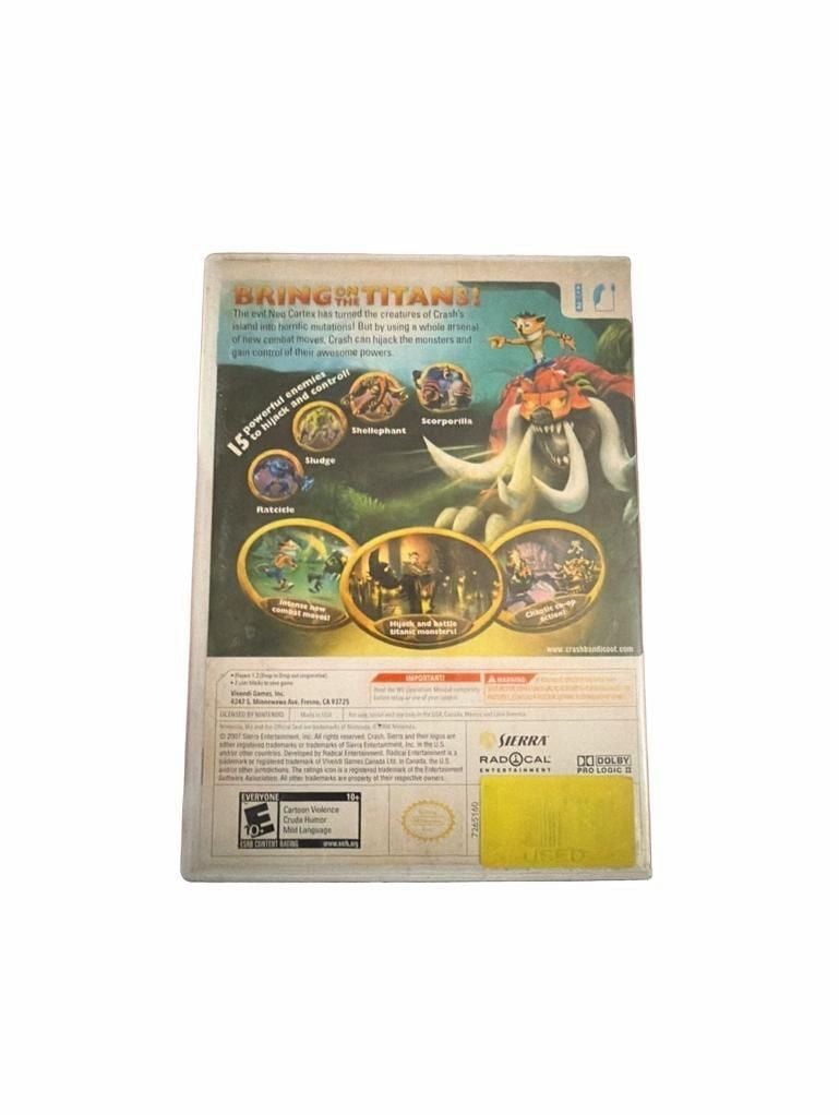 Crash Of The Titans Wii Game 2