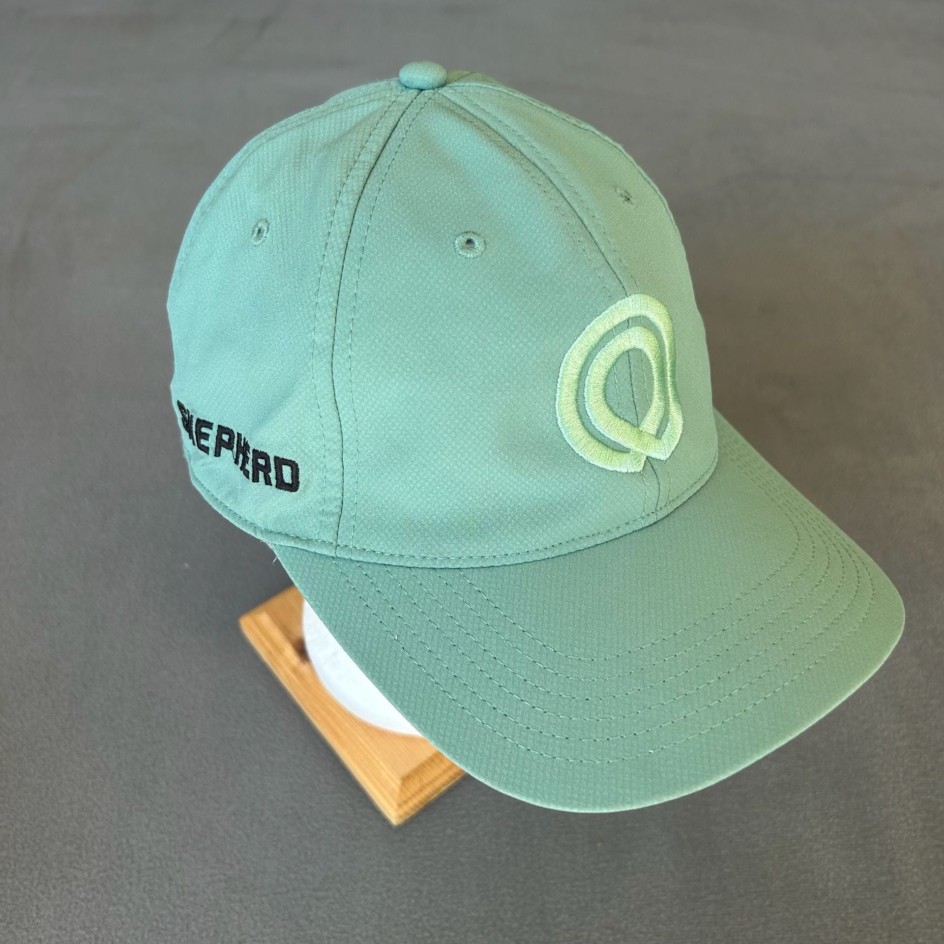 Ahead Performance Hat Green Logo Adjustable 8