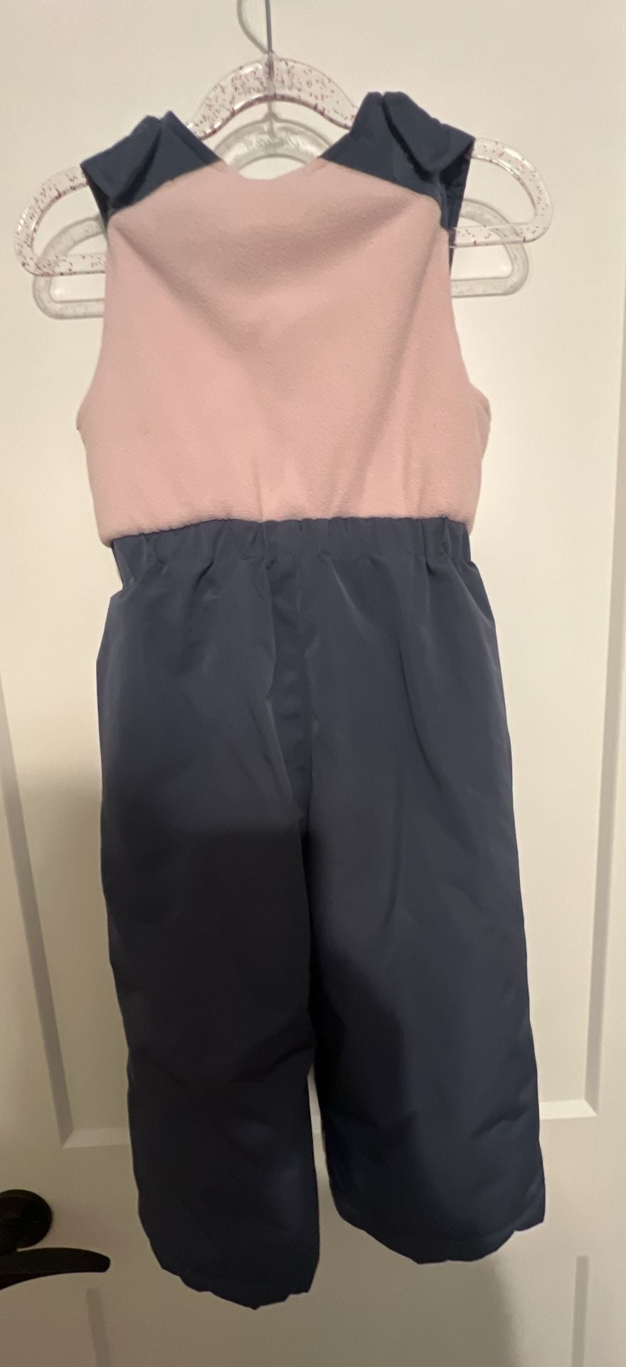 Free Country Girls Toddler Boarder Jacket and Bib Pant Set Size 5T Pink 9