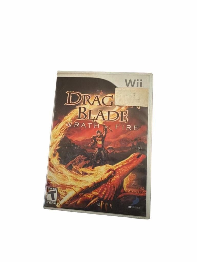 Nintendo Wii Dragon Blade Wrath Of Fire Game 1