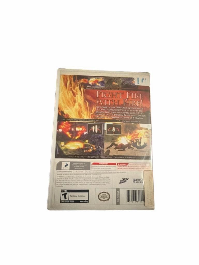 Nintendo Wii Dragon Blade Wrath Of Fire Game 2