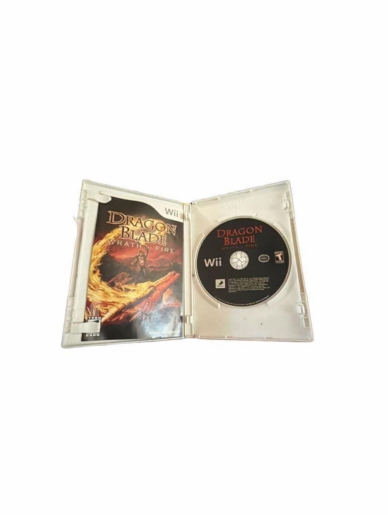 Nintendo Wii Dragon Blade Wrath Of Fire Game 3