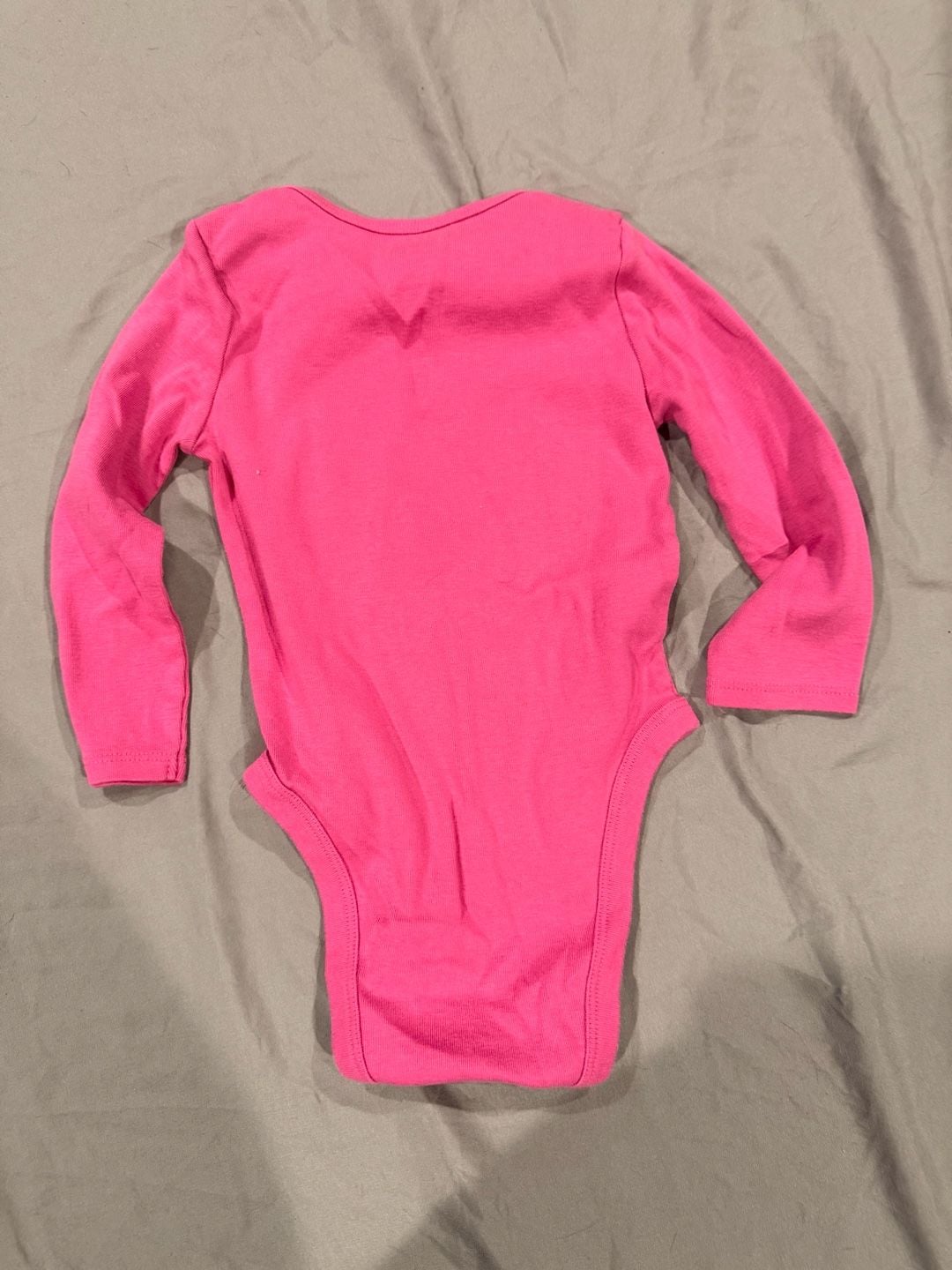 Jumping Beans Bodysuit Size 24M Pink Bows 4