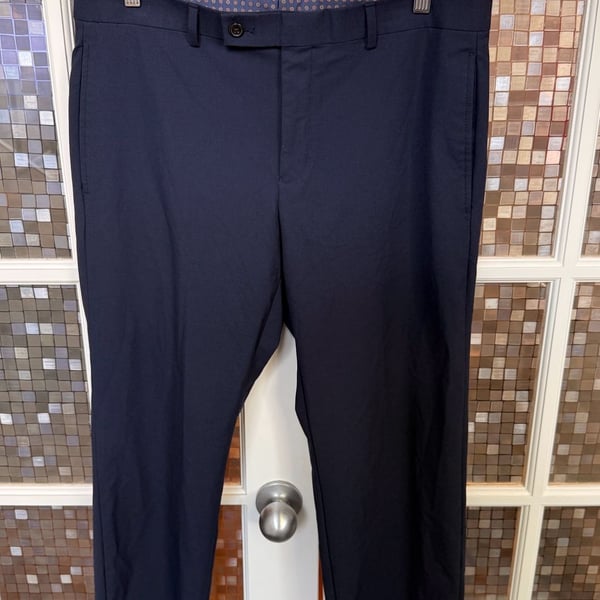 Lauren Ralph Lauren Dress Pants Size 34W X 30L Navy Blue