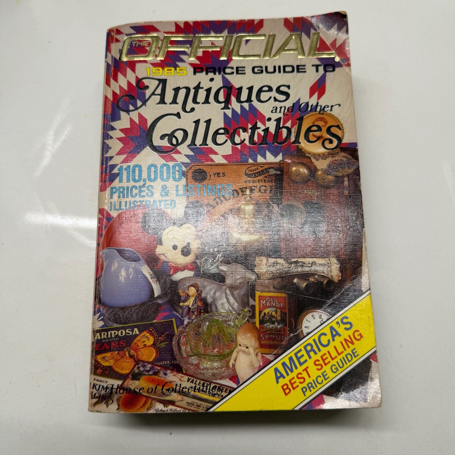 Vintage 1985 Official Price Guide to Antiques and Other Collectibles 2