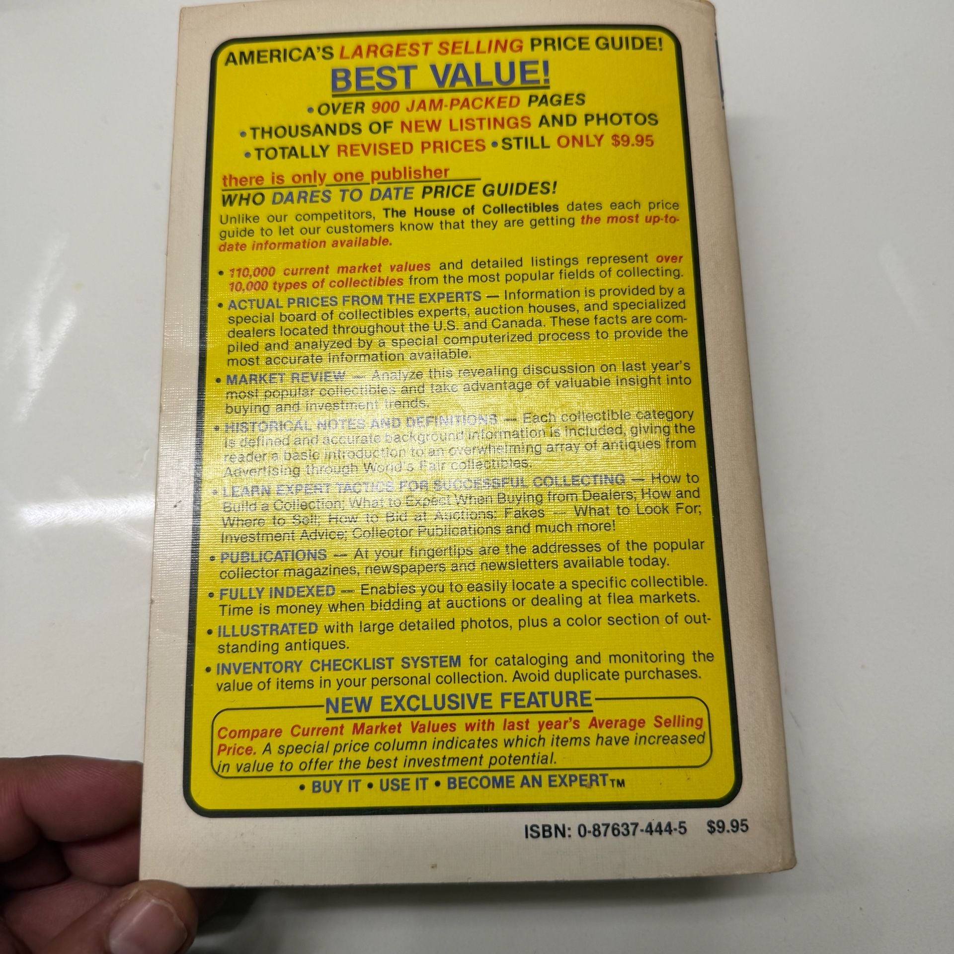 Vintage 1985 Official Price Guide to Antiques and Other Collectibles 3
