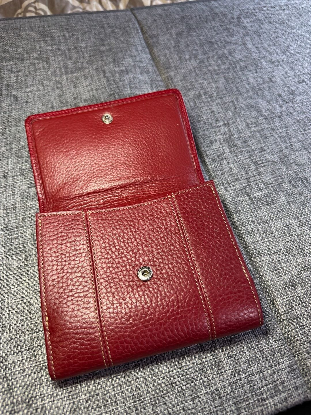 Brighton Bellissimo Heart Wallet Red Leather 7